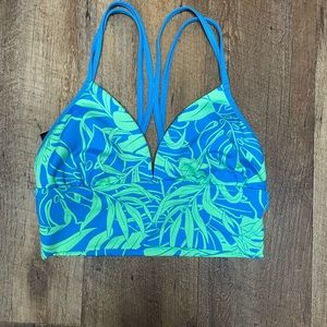 PINK sports bra/bikini material top